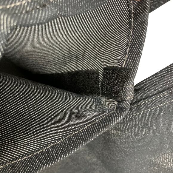 McDonalds Uniform Black Pants Jeans Style Adjustable Length Women’s 2 - Picture 9 of 9